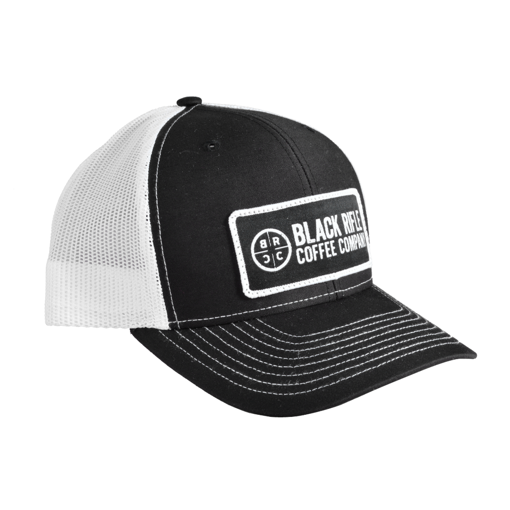 BRCC Company Logo Patch Hat Black / White Mesh