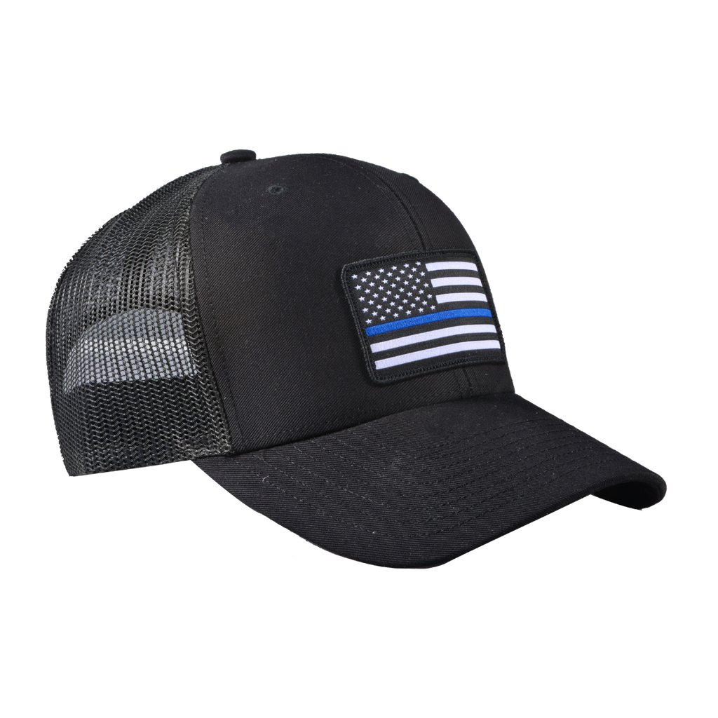 Thin Blue Line Flag Patch Hat